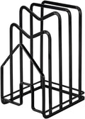Poeland Kitchen Pantry Organizer Rack for Dinnerware, Bakeware, Cookware, Cutting Boards, Pan Lids
