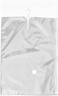 Hanging Vacuum Storage Bags for Closet, Clear Compression Saver for Coats & Suits, Space Saving Organizer (1 Pack)