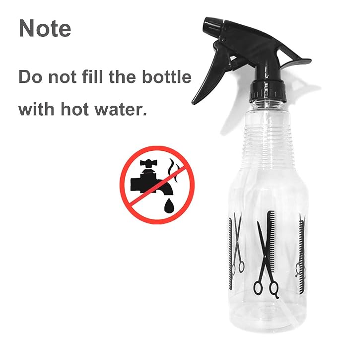 Avenoir Adjustable Mister Spray Bottle 500ml | Adjustable Nozzle for Fine or Strong Mist. Great for Hair, Plants, and Home Cleaning. Durable, Leak-Proof, Easy to Use
