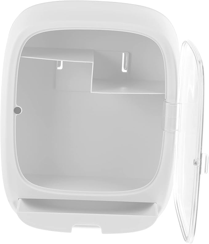 Cabilock 1 Piece Storage Shelf Plastic Storage Box Organizer Box Wall Mounted Shelves for Storage Paper Holder