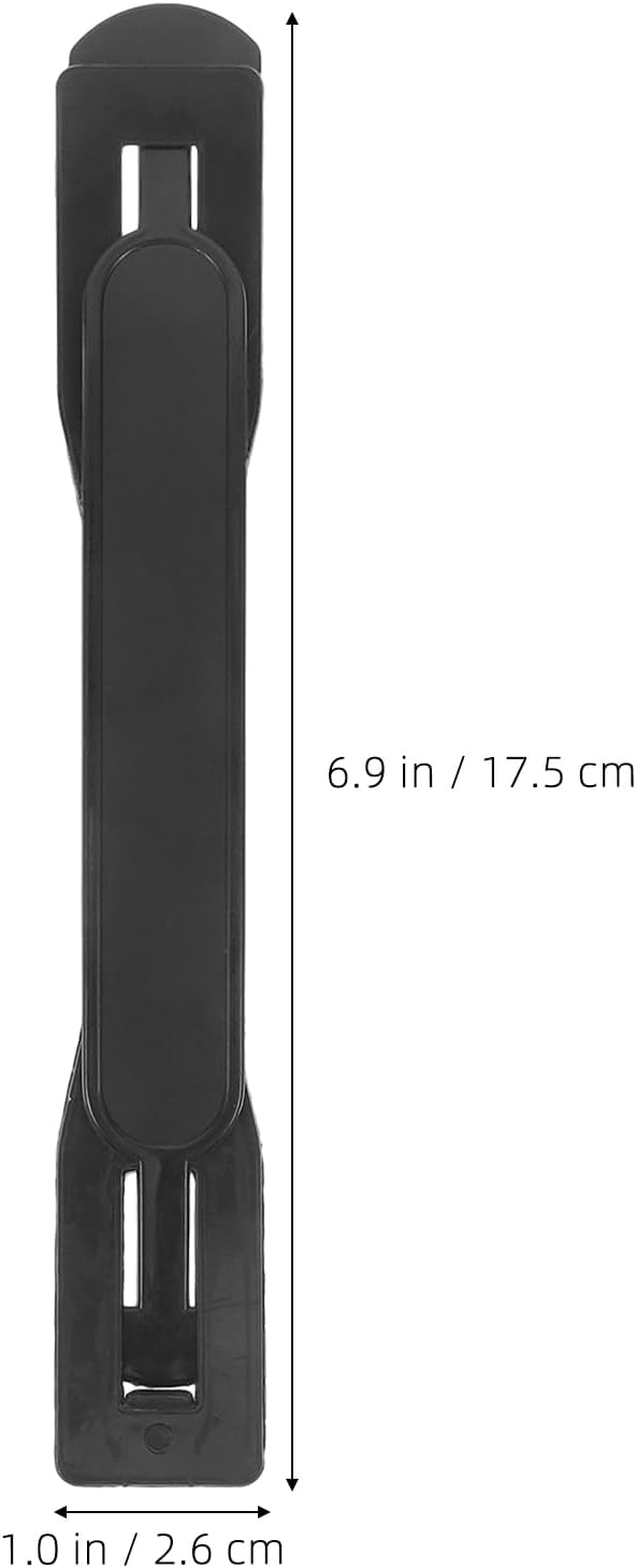 ULTECHNOVO Heavy Duty Plastic Box Handles for Cardboard Boxes, Ergonomic Black Carry for Moving, Shipping & Packaging, Replacement Lift Handles for Corrugated Cartons and Gift Boxes
