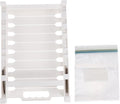 STOBAZA 10pcs Material Fridge Seal Bag Rack Sturdy Hanging Vacuum Storage Bag Holder for Fridge Organizer Pockets