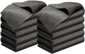 2026 New Thickened Magic Cleaning Cloth,Upgrade Reuseable Streak Free Microfiber Cloth Magic Fiber Microfiber Cleaning Cloth,Multipurpose Miracle Rags for Kitchen,Window,Glass, Cars (10Pcs, 12x12 in)