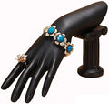 ChezMax Jewery Display Hand Ring Holder - Jewelry Organizer Stand, Necklace Stand, Jewelry Holder, Hand Model Holder Resin Mannequin Shaped Bracelet Holder Jewelry Display for Home Organization