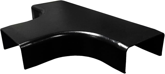Electriduct 500 Series Raceway Accessory - 3 Way Tee (Black)