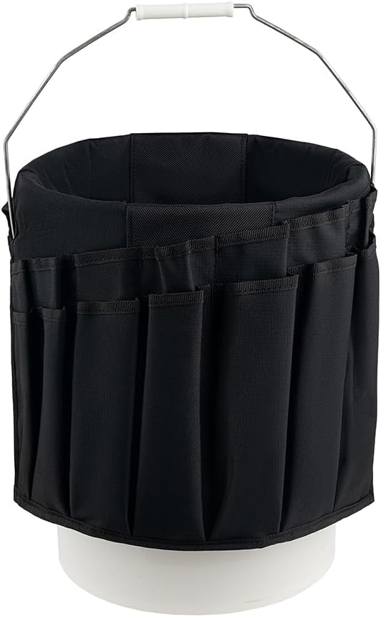 Bucket Boss Wrench Boss Bucket Tool Organizer in Black, AB30020