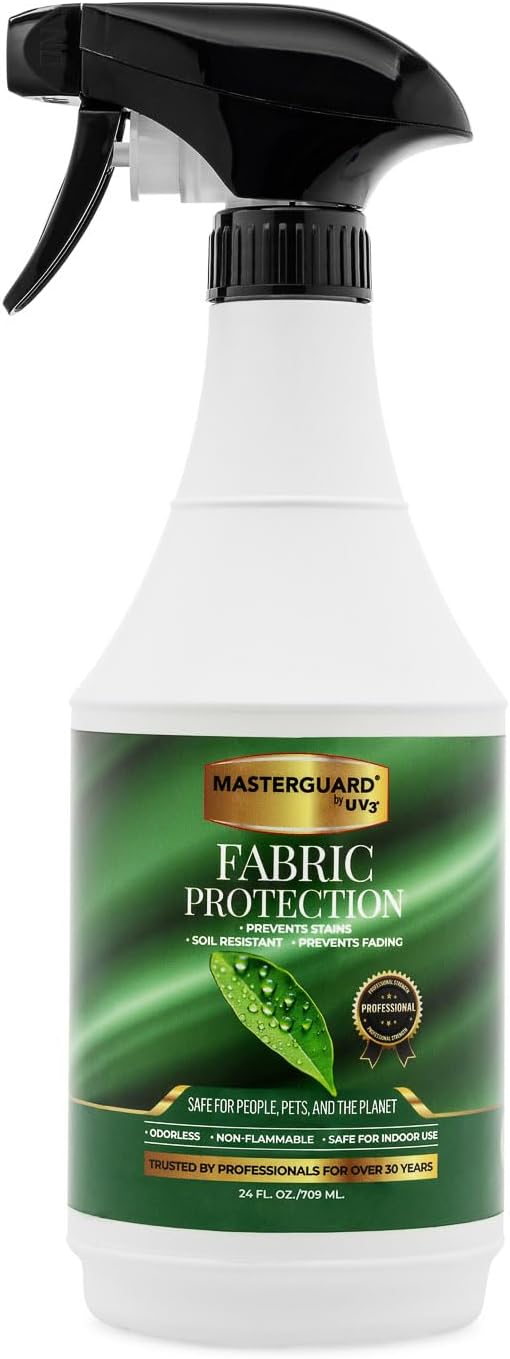 MASTERGUARD Fabric Protection Spray – Ultimate Weather & Guest Protection for Furniture & Shoes Against Spills, Stains & Pet Accidents – Premium Quality, Made in USA