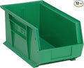 Quantum Storage QUS240 Ultra Stack and Hang Bins - 14-3/4" x 8-1/4" x 7" - 12 Pack