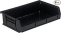 Quantum Storage QUS236 Ultra Stack and Hang Bins - 7-3/8" x 11" x 3" - 8 Pack