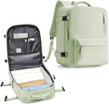 Travel Backpack Women,Carry On Backpack Flight Approved 18x14x8 inches Bag Spirit Airlines Personal ltem,College Sports Hiking Rucksack Waterproof Outdoor Casual Daypack Laptop Blackpack,MintGreen