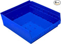 QUANTUM STORAGE SYSTEMS QSB222BL STORE-MORE Part Organizer Blue Bins 18" L x 17" W x 6" H 6 Pack