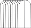 Dress Bags for Hanging Clothes12 PCS Transparent Waterproof Dustproof Bags for Wardrobe Storage Coat Covers for Closet Full Zipper Garment Bags for Long Dress Costumes Gowns Coats 24''x60''