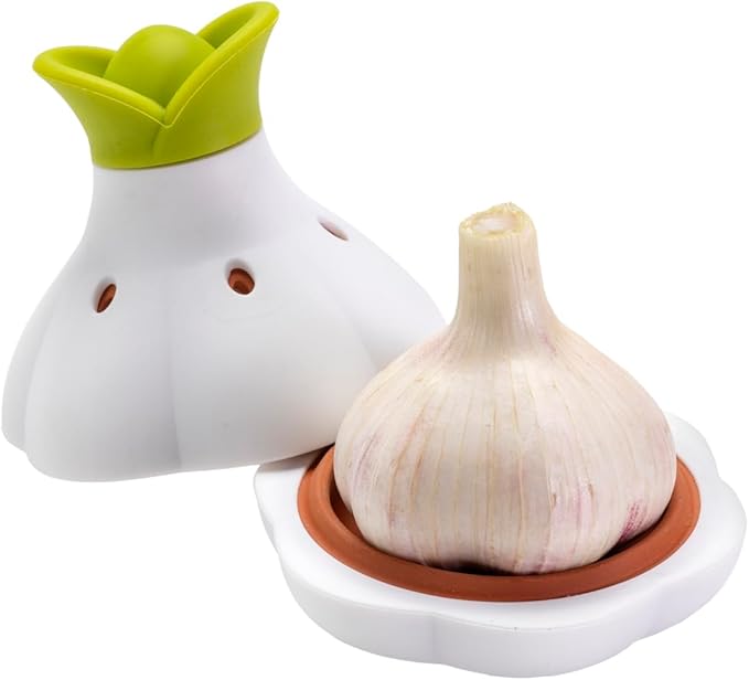 Joie Garlic Keeper, Standard, Terracotta