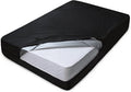 Mattress Bags for Moving and Storage, Heavy Duty Full Mattress Bag with 4 Strong Handles, Waterproof Mattress Cover/Protector for Moving Full Size, Reusable Thick Tarp, Black