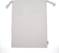 100% Cotton Canvas Travel Laundry Bag, 2-Pack