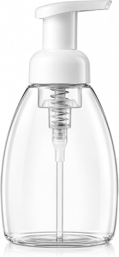 Bar5F Foaming Soap Dispenser for Castile & Liquid Hand Soap, 8.5 oz | Rich Foaming Action—Creates foam from liquid soap while helping reduce soap use