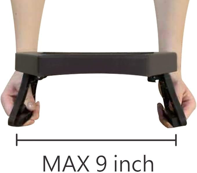 Side Tables Sofa Armrest Clip-On Table, Recliner Armchair Organizer Tray (Cherry), Food Grade Plastic Material