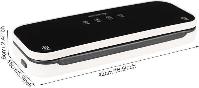 Automatic Vacuum Air Sealing Machine, Food Sealer, Multi-functional Vacuum Sealing Machine, for Food Storage Dry and Moist Food Modes with Seal Bags Kit