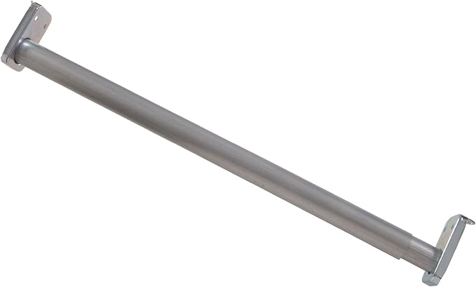The Hillman Group 852652 30-Inch to 48-Inch Adjustable Closet Rod 1-Inch Diameter, Zinc Plated