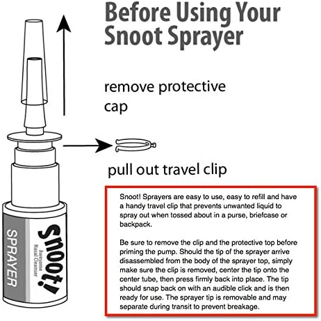 Snoot! Amber Nasal Glass Sprayer for Intranasal Insulin, Colloidal Silver and Saline Applications, 30ml (1oz) -dispenses .1 ml = 10 IU Empty 2-Pack