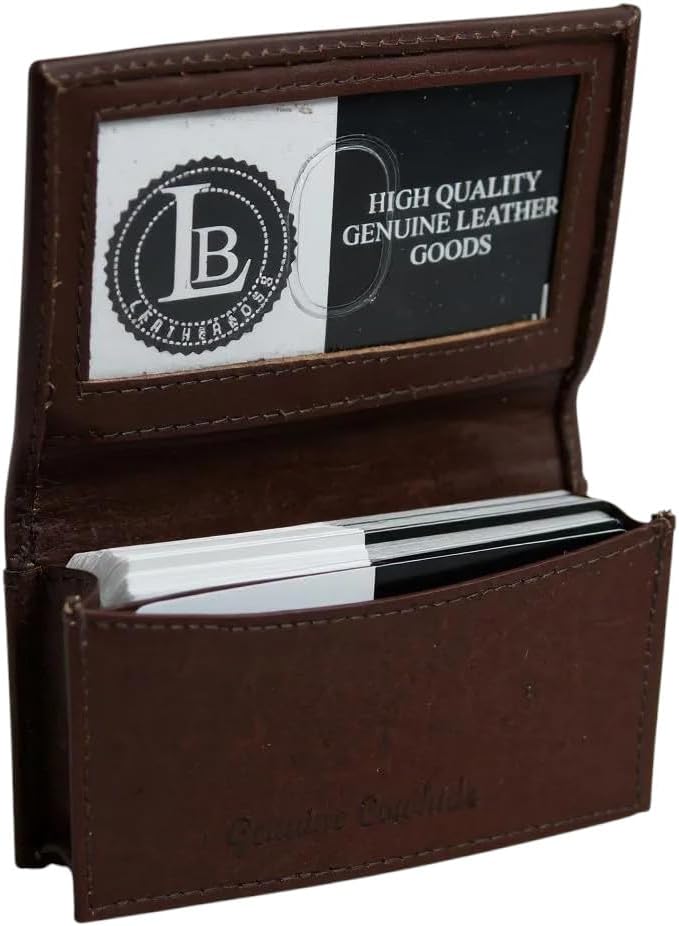 LB LEATHERBOSS Business Card Holder