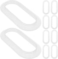10pcs Plastic Handle for Moving Carton Boxes Heavy Duty Cardboard Box Handles for Storage and Organization Moving Home Carry Straps
