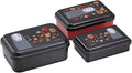 Spirited Away Food Storage Container with Lids 3pc Set - Authentic Japanese Design - Durable, Dishwasher Safe - Lanterns