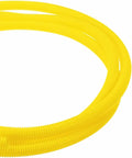 DMiotech 10ft Wire Loom Split Tubing 1/2 Inch(12.7mm) ID, Cord Protectors from Pet Flexible Conduit Cable Management for Office Home Garden, Yellow