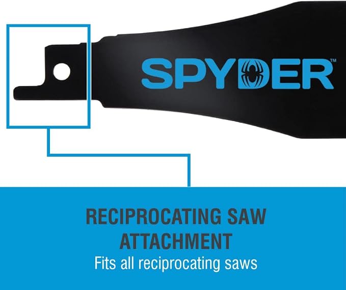 Spyder 400002 Wire Brush Reciprocating Saw Attachment
