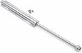 12-Inch Long Expendable and Reversible Pullout Closet Wardrobe Valet Rod with Installation screws (Chrome)
