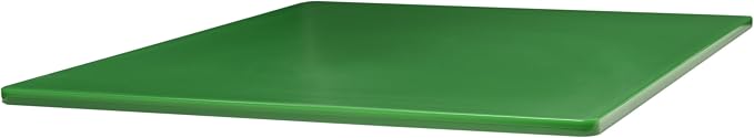 Winco Heavy-Duty Plastic Cutting Board, 18" x 24" x 1/2", Green (Set of 6)