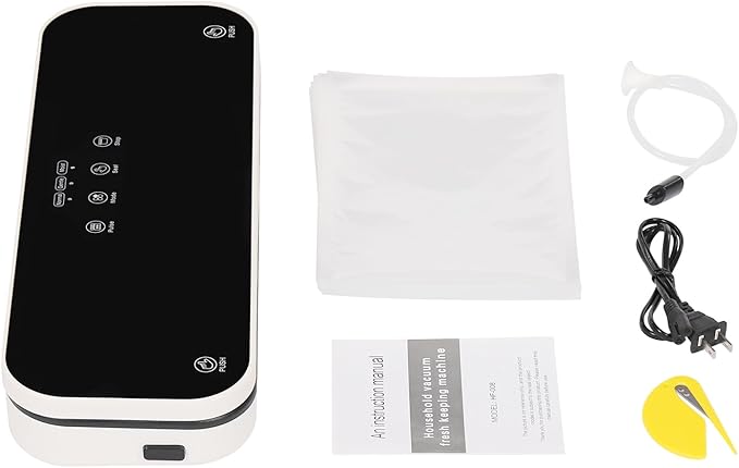 Automatic Vacuum Air Sealing Machine, Food Sealer, Multi-functional Vacuum Sealing Machine, for Food Storage Dry and Moist Food Modes with Seal Bags Kit