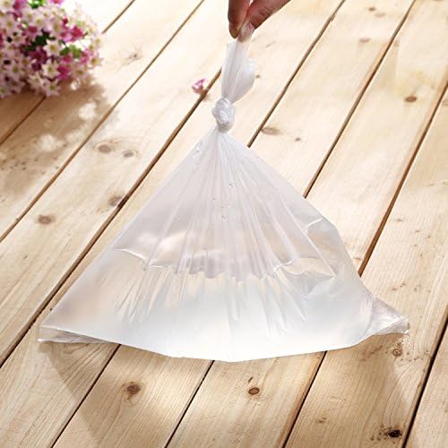 12" X 16" Plastic Produce Bag on a Roll, Bread and Grocery Clear Bag, 350 Bags/Roll, Total 20 Rolls
