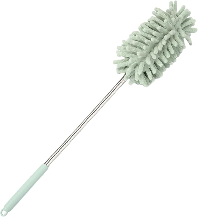 Microfiber Duster - Extendable Feather Duster | Extendable Duster | Feather Dusters for Cleaning | Microfibre Duster Brush | Long Duster Microfibre Duster with Handle for Car, Window, Furniture
