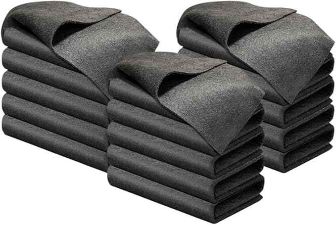 Thickened Magic Cleaning Cloth, 2026 New Streak Free Reusable Microfiber Rag, Multipurpose Miracle Rags Absorbent Microfiber Cleaning Cloth for Kitchen, Window and Car Glass (5, 12x12in) (15, 8x12in)