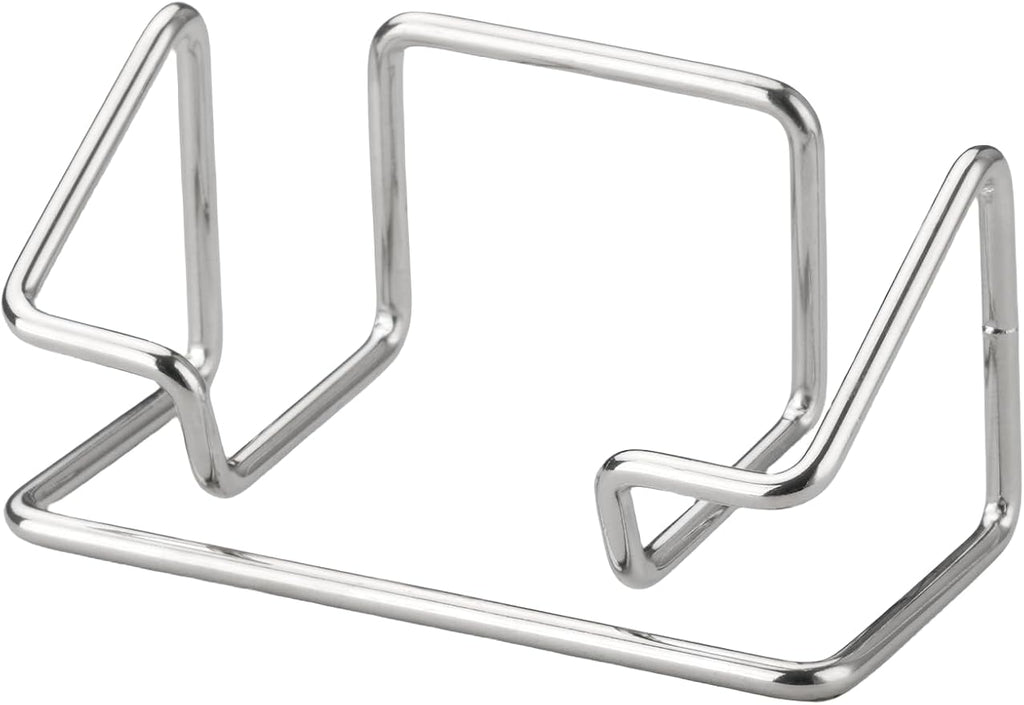 Business Card Holder for Desk, Cute Metal Card Organizers and Office Desk Accessories for Men and Women (Silver)