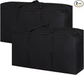 230L Jumbo Moving Bags 2 Pack Dorm Packing Black Heavy Duty Reusable Comforter Oxford Cloth Size Waterproof Storage Bags