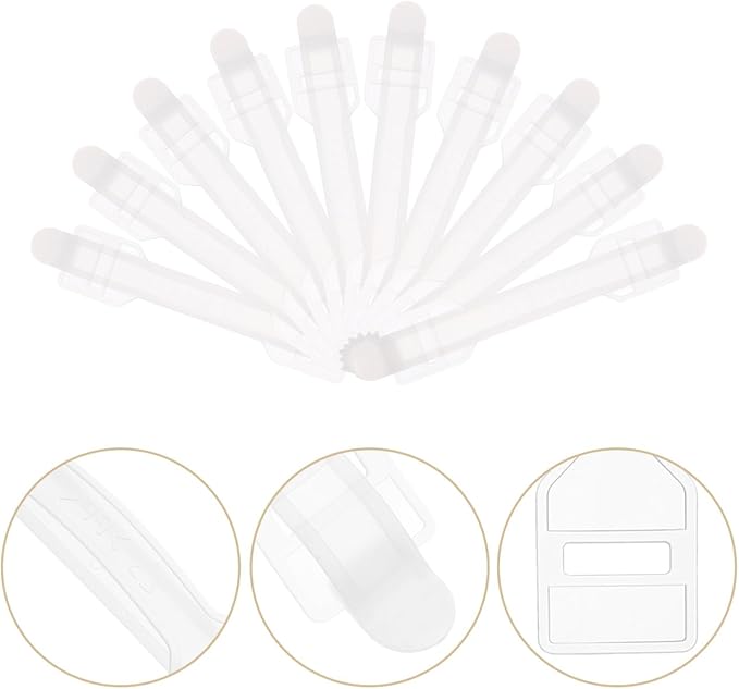 30Pcs Carry Handle Straps for Cardboard Boxes - Durable Plastic Replacement Box Handles for Moving Storage and Heavy Object Transport Easy to Carry