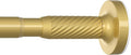 Tension Curtain Rod 32-48Inch Gold Shower Rod Tension Rod Adjustable Curtain Rods no Drilling Curtain Rods for Windows,Closets,Doorway
