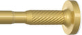 Tension Curtain Rod 32-90Inch Gold Spring Rods Adjustable Curtain Rods no Drilling Outdoor Tension Rod for Patio, Windows,Closets,Doorway,
