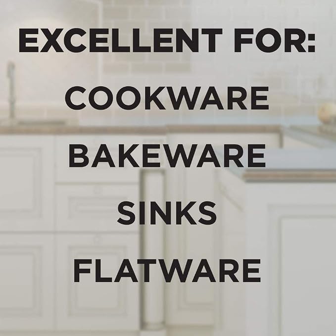 Weiman Stainless Steel Sink and Pots & Pans Cleaner and Polish