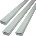 Electriduct Medium Latching Cable Raceway (500 Series) - 5 Feet - Beige | 3 Sticks (15 Feet Total)