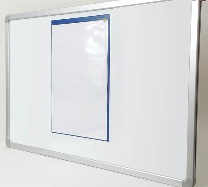 StoreSMART Magnetic Closure Pockets - Magnetic-Back - 11" x 17" - 25-Pack - Blue - MCP3512MBPQB-25