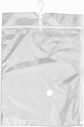 Hanging Vacuum Storage Bags for Closet, Clear Compression Garment Covers for Coats & Suits, Space Saving Organizer (1 Pack)