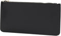 Pencil Pen Case Stationery Case Pouch Bag (Black,Faux leather)