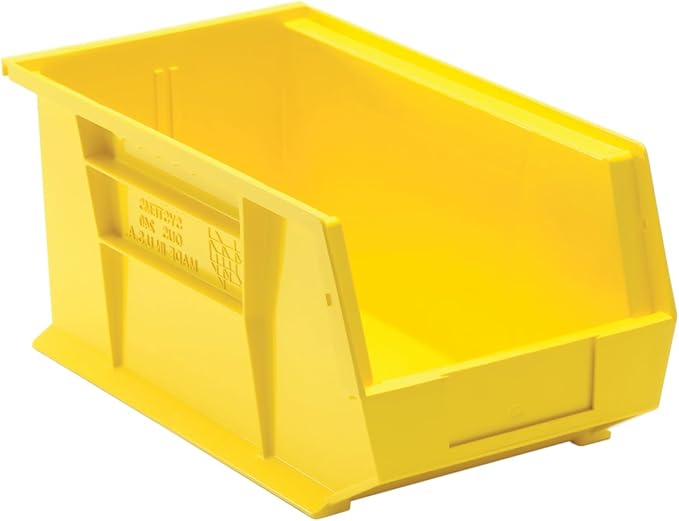 Quantum Storage QUS240 Ultra Stack and Hang Bins - 14-3/4" x 8-1/4" x 7" - 12 Pack