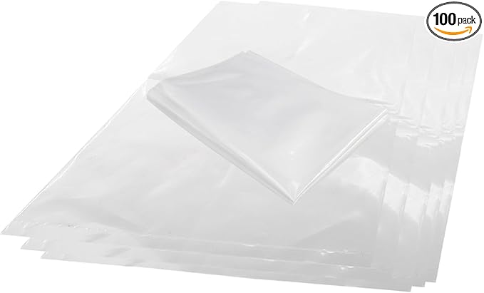 Bucket Liner Bags, Food Grade Ice Bucket Liner,Heavy Duty Leak Proof Bag,Plastic Drum Pail Liners,Flat Bottom Food Storage Bags for Home Kitchen Marinating (25 * 16cm/9.84 * 6.3inch)