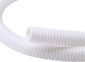 Alex Tech 25ft - 1/2 inch Split Wire Loom Tubing - White