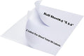 50 Half Sheet Shipping Labels 2 Per Sheet -25 Sheets Sticker Paper for Laser & Inkjet Printers Waterproof Shipping Labels - Strong Aadhesive for Packaging & Crafting