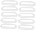 Amosfun 10pcs Plastic Handles for Moving Boxes Heavy Duty Carry Handles for Cardboard Storage and Organization Replacement Box Straps with Comfortable Grip for Easy Lifting